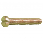 0BA X 1" BRASS SLOT CHEESE BS57