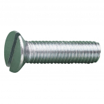 1/4BSW X 1.1/2 STEEL SLOT COUNTERSUNK ZINC BS450