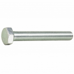 0BA X 1/2 HT STEEL GRADE 'R' HEX SET ZINC CLEAR BS57