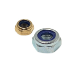 M10 STEEL TYPE T NYLOC NUT ZINC