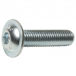 M10 X 25 Socket Button Flange 10.9 ISO 7380-2 Zinc Clear