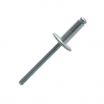 4.8 X 12 ALU/STEEL DOME HEAD RIVET LARGE 16MM FLANGE