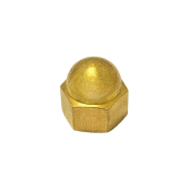 M12 BRASS DOME NUT