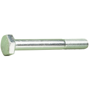 M10 X 130 STEEL 8.8 HEX BOLT DIN 931 ZINC CLEAR