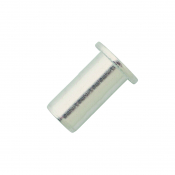 M5 STEEL ROUND FLAT HEAD OPEN RIVNUT ZINC