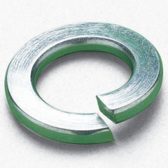 M10 STEEL SPRING WASHER RECTANGULAR SECTION ZINC CLEAR DIN 127-B