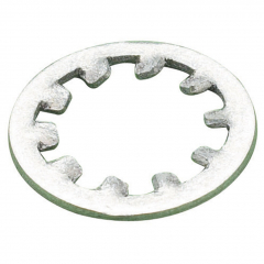 M16 STEEL INTERNAL TOOTHED SHAKEPROOF WASHER ZINC CLEAR DIN 6797-J (also known as type I)