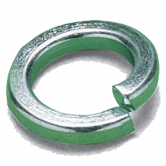 M16 STEEL SPRING WASHER SQUARE SECTION ZINC CLEAR DIN 7980