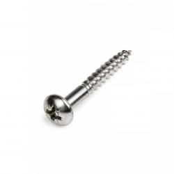 No10 X 2 A2 ST/ST POZI ROUND WOODSCREW