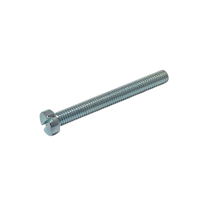 0BA X 3Inch STEEL SLOT CHEESE ZINC