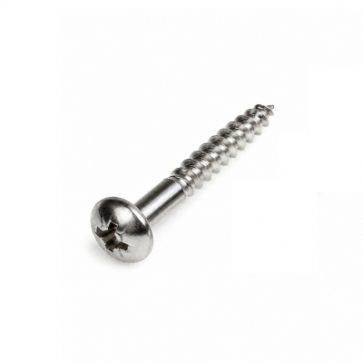 No10 X 2 A2 ST/ST POZI ROUND WOODSCREW