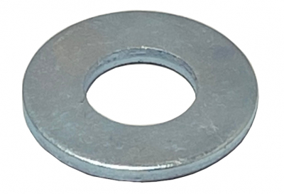M3 STEEL FORM A WASHER ZINC CLEAR DIN 125-A