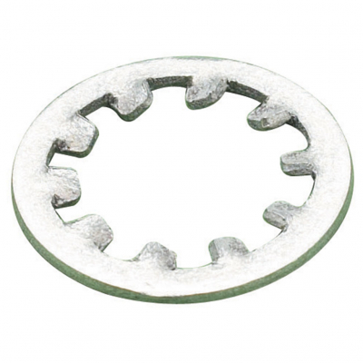 M3 STEEL INTERNAL TOOTHED SHAKEPROOF WASHER ZINC CLEAR DIN 6797-J (also known as type I)