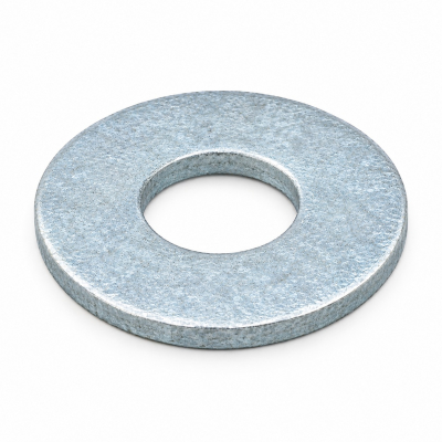 M12 STEEL HV200 FLAT WASHER ISO 7089 ZINC FLAKE